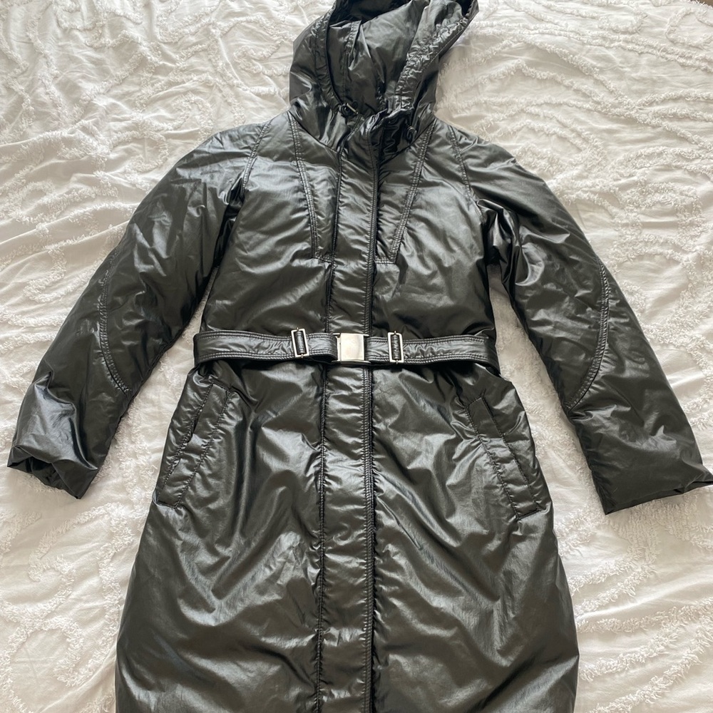 Authier womens size 8 ski jacket chrome color! Great condition (like new)